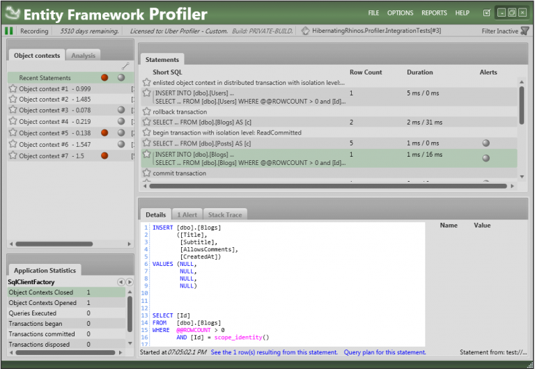 entity framework profiler 60 build 6030 kostenloser download.png