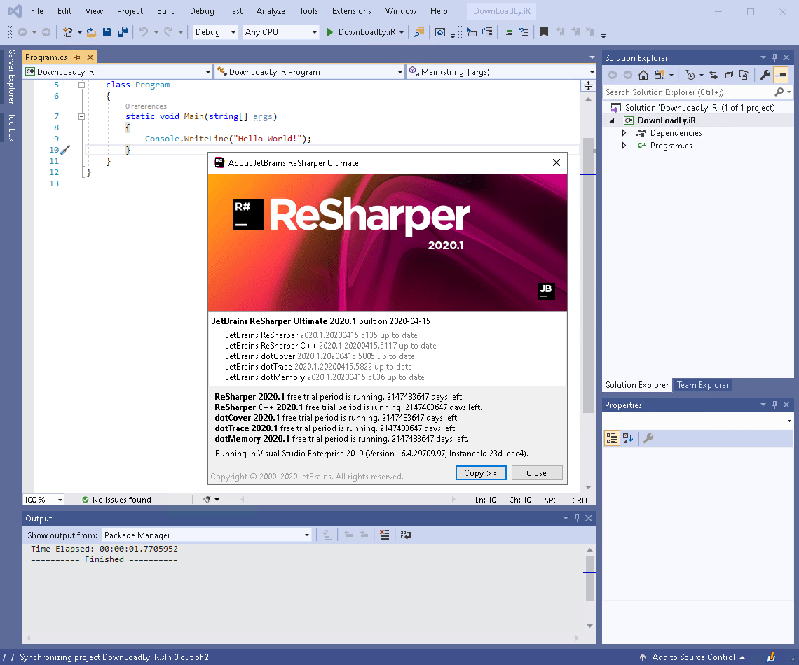 ReSharper-Screenshot