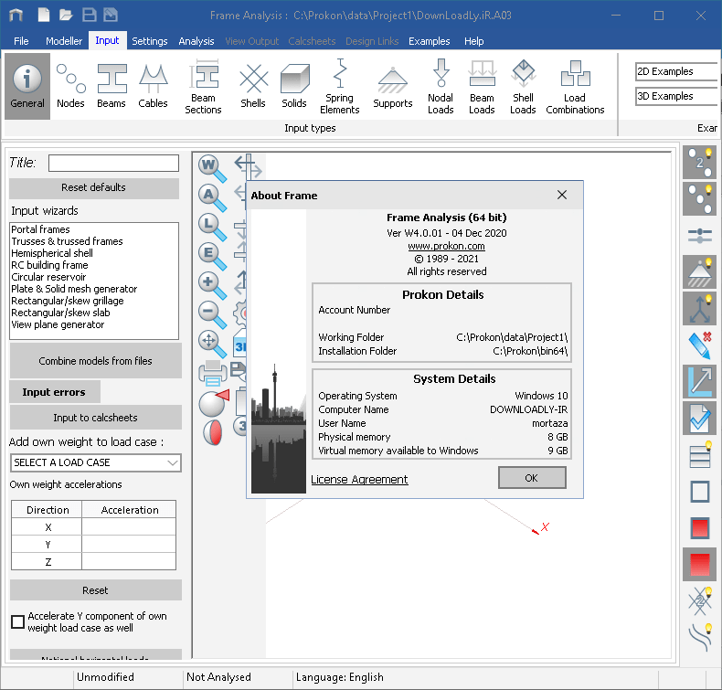 Screenshot PROKON2