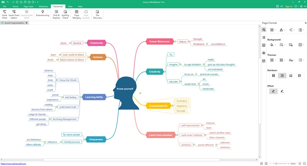 Wondershare EdrawMind Pro-Screenshot