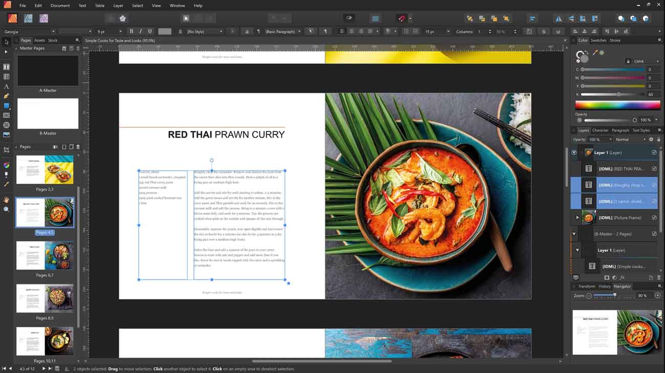 Serif Affinity Publisher-Screenshot